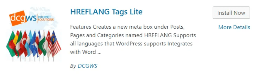 Plugin HREFLANG Tags Lite