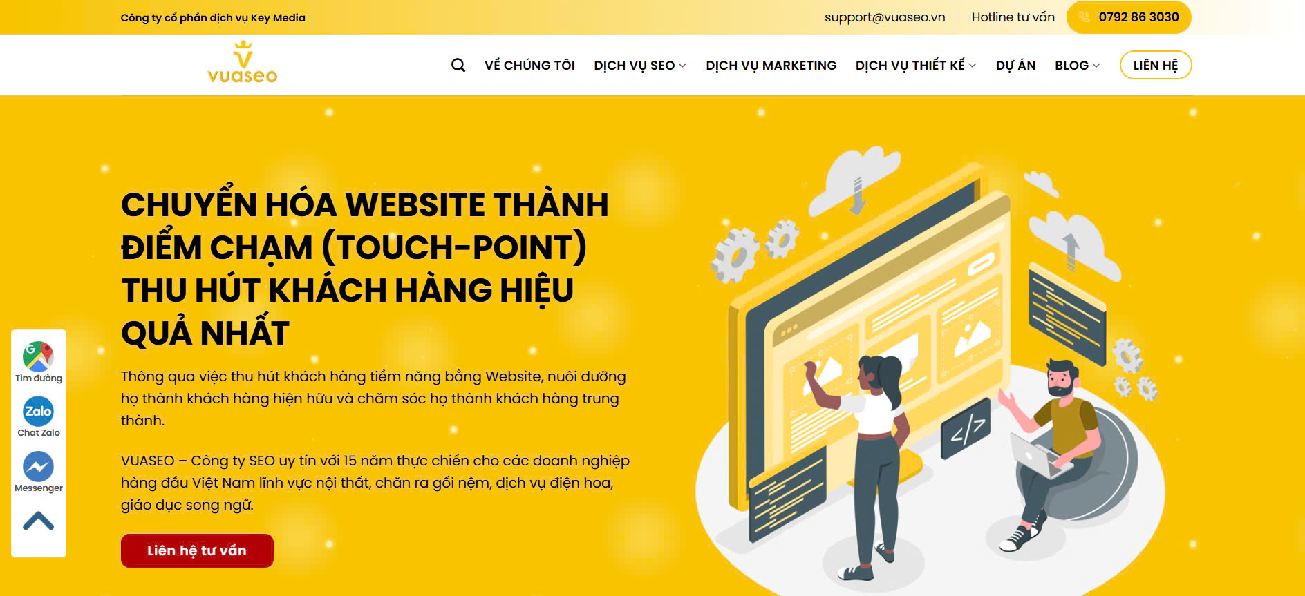 Key Media - Công ty chuyên cung cấp Dịch Vụ SEO Tổng Thể cho website uy tín và chuyên nghiệp tại TP HCM