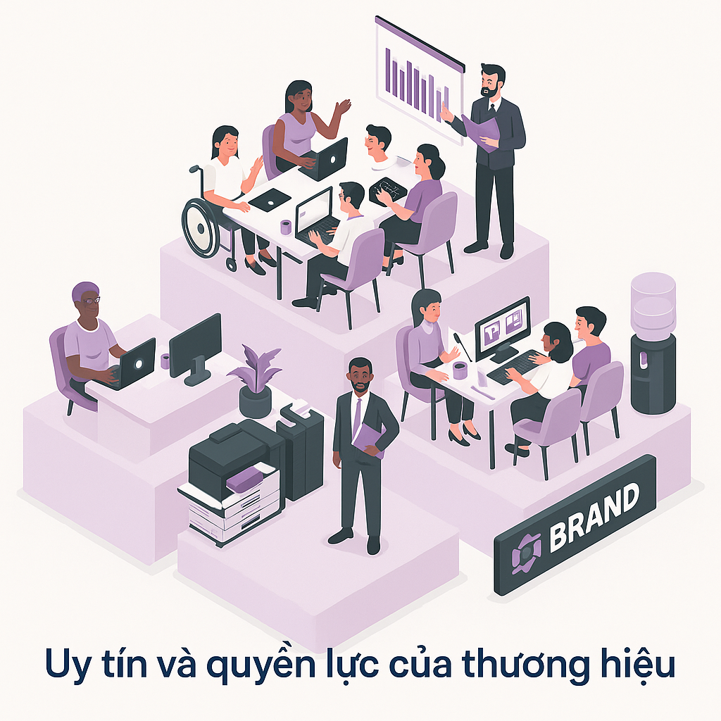Uy tín và quyền lực của thương hiệu