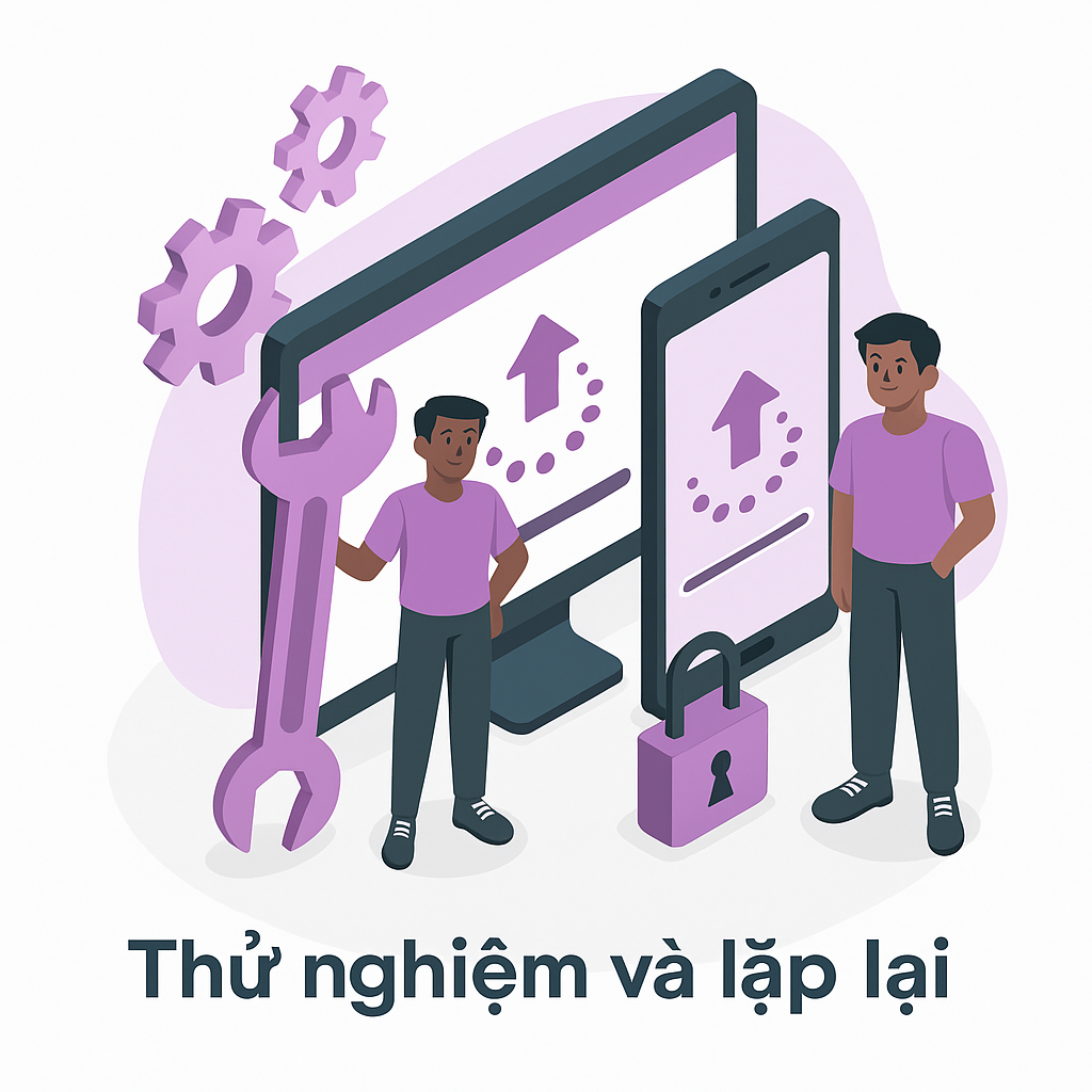 Thử nghiệm và lặp lại