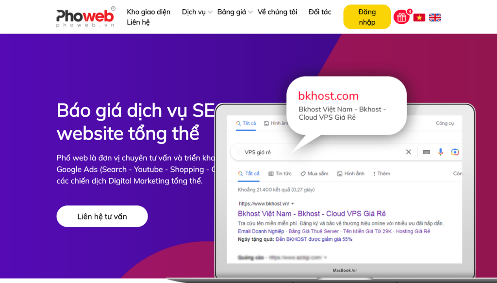 Agency SEO website uy tín