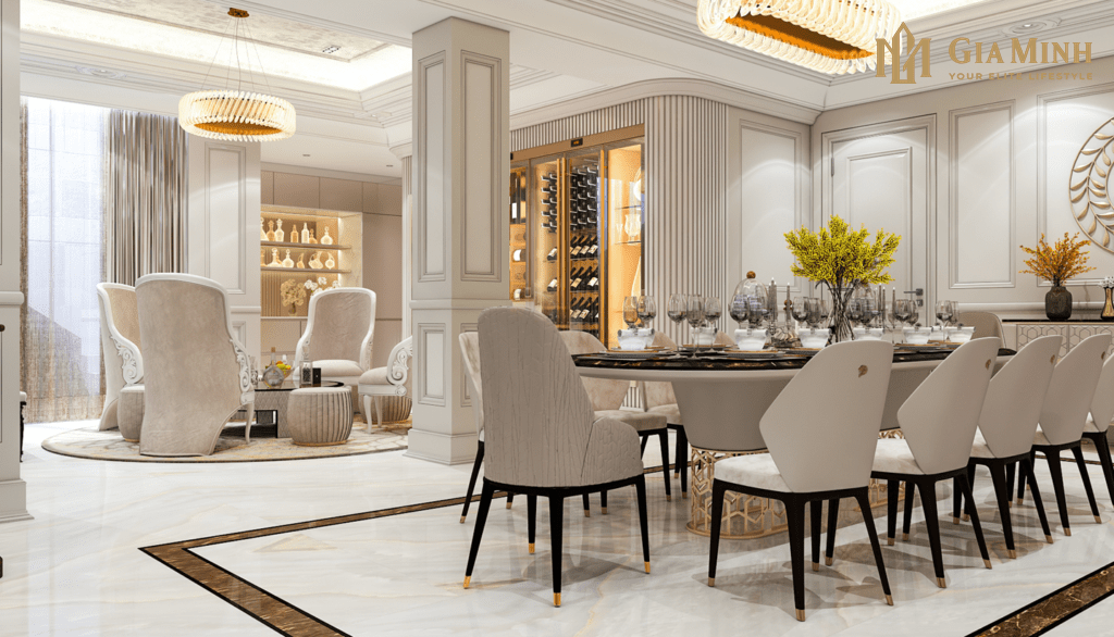 phong cách nội thất luxury
