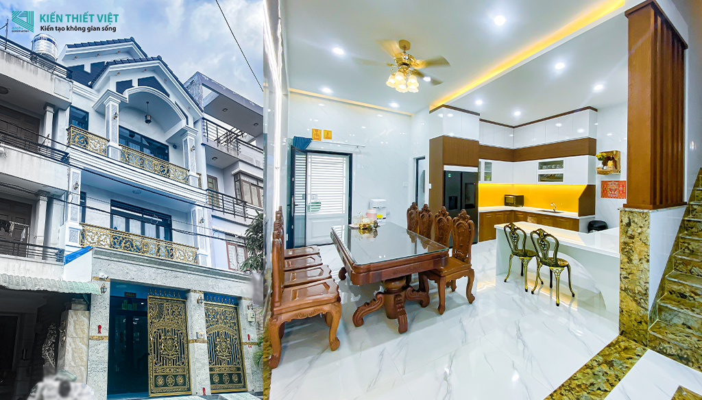 thiết kế thi công trọn gói nhà ở