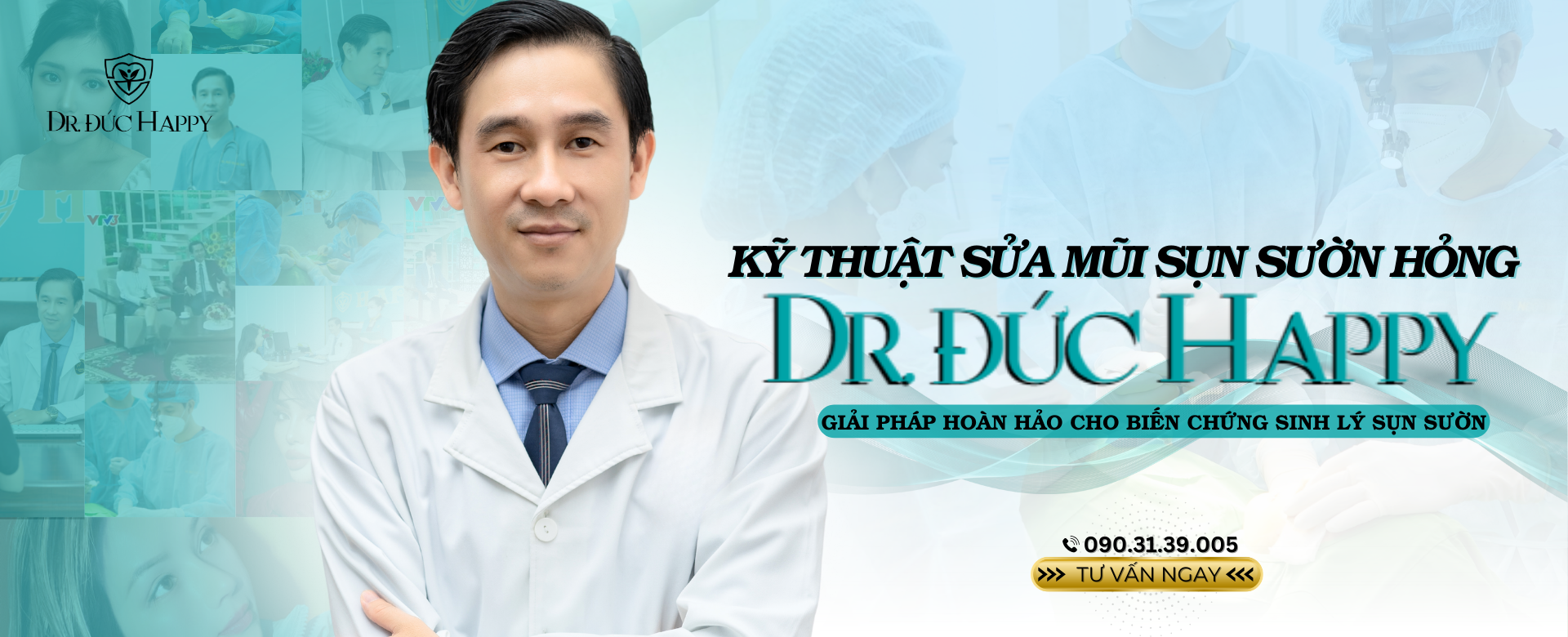 Bác sĩ phẫu thuật sửa mũi hỏng