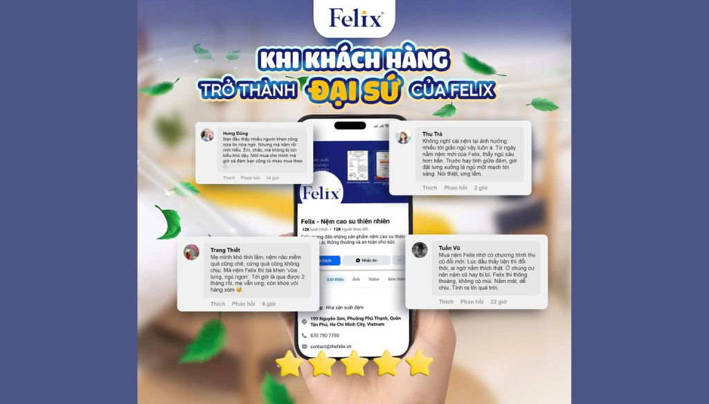 Nệm Felix có tốt không