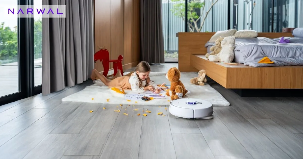 Robot hút bụi lau nhà thông minh giá rẻ