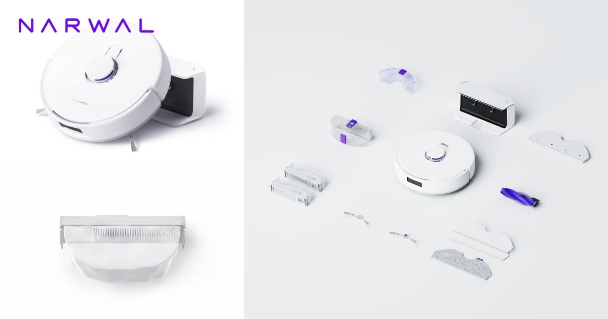 Robot hút bụi và lau nhà