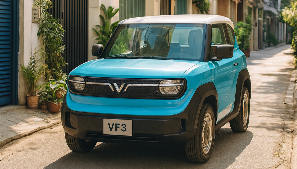 Thuê xe vf3 tự lái TPHCM