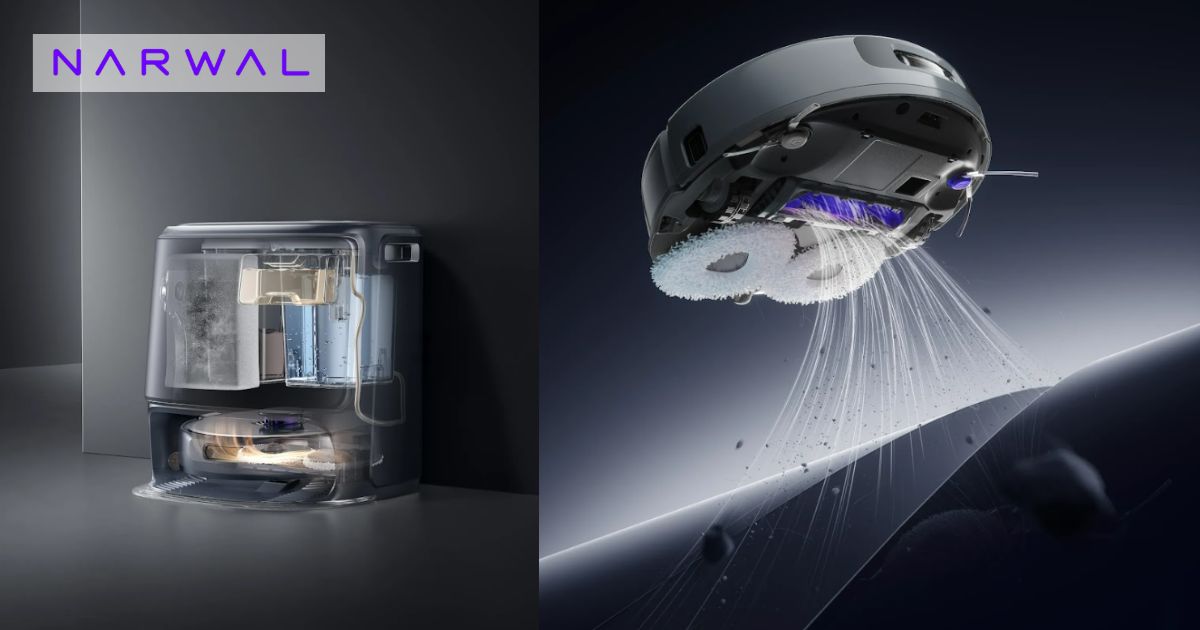 robot hút bụi và lau nhà