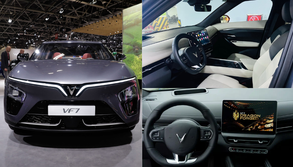 Thuê xe vf7 tại HCM