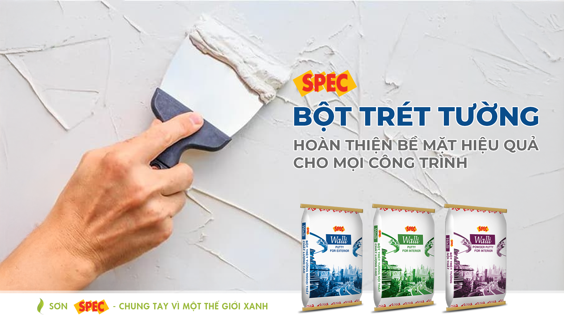 Bột trét tường