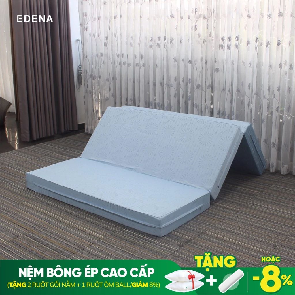 nệm bông ép gấp 3