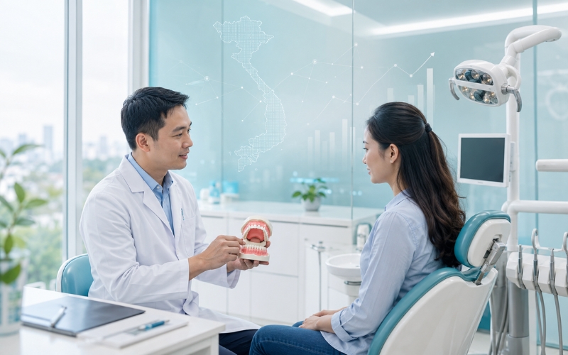 Thị trường nha khoa Việt Nam trong giai đoạn tăng trưởng và sàng lọc