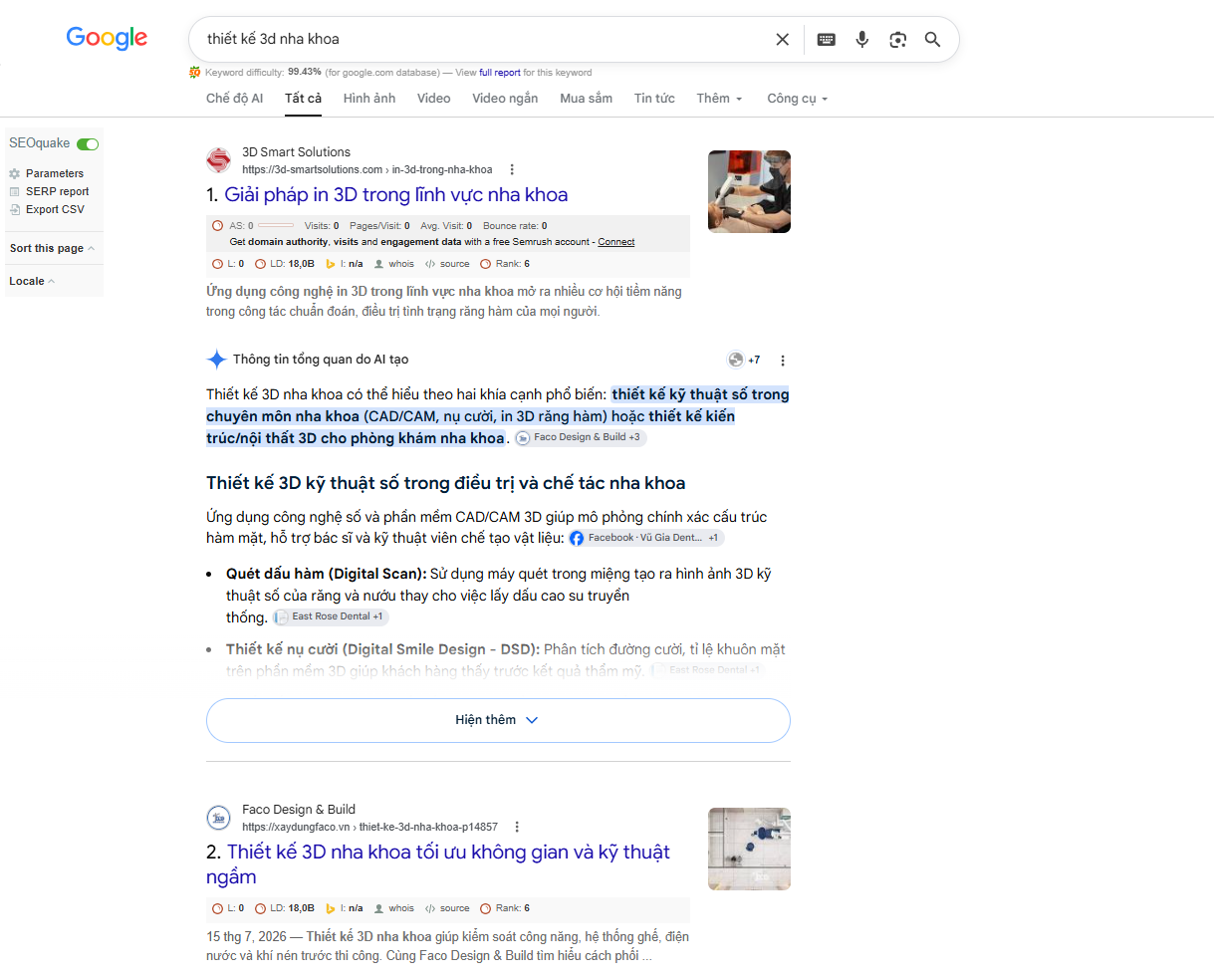 dịch vụ seo giá rẻ với bài viết chuẩn seo giúp cho faco đạt top cao