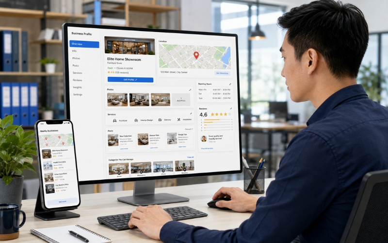 Tối ưu Google Business Profile cho doanh nghiệp địa phương
