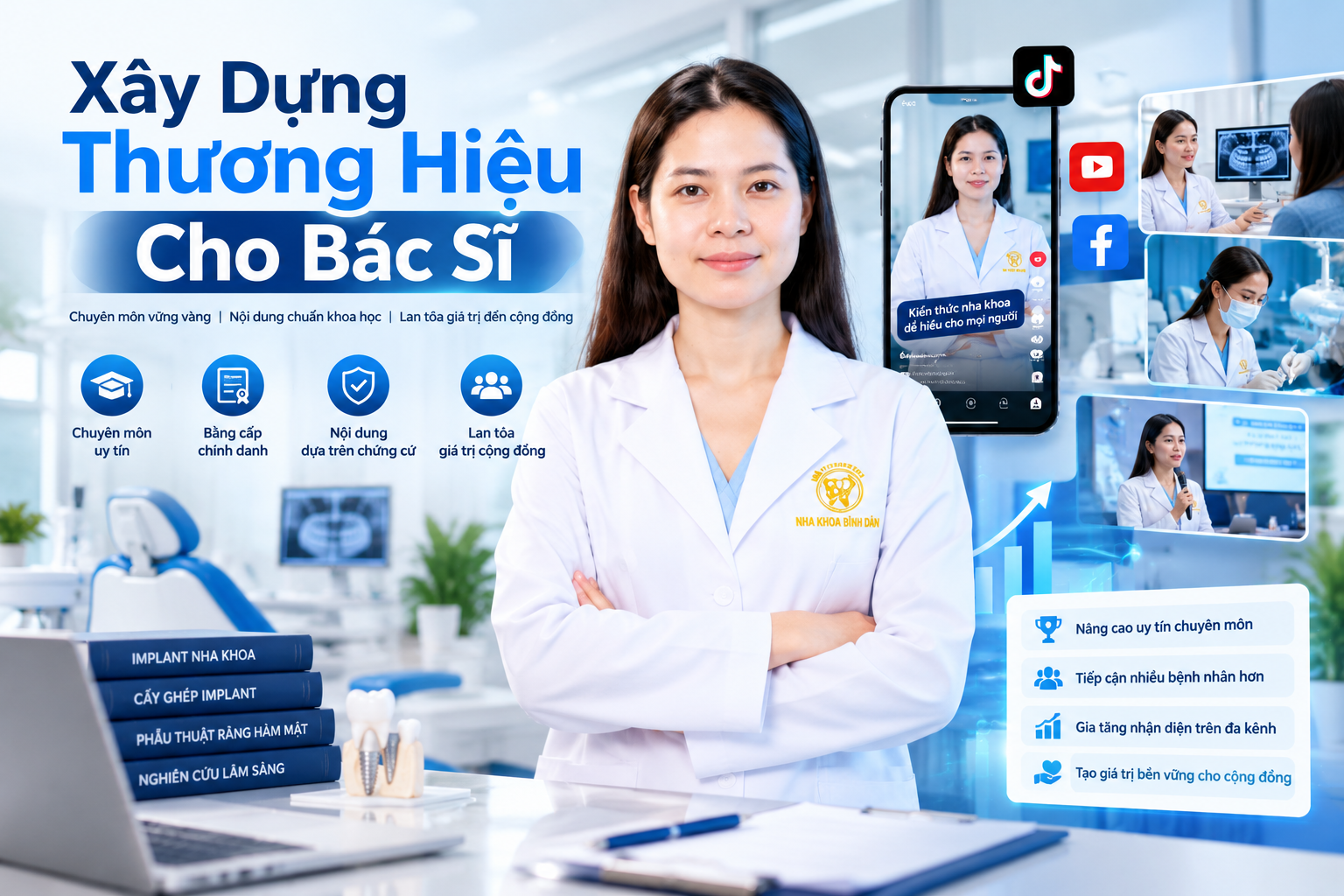 Xây dựng thương hiệu bác sĩ